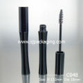 2014 nouveau mascara de luxe emballage de la mode jeune plastique tube de mascara noir vide